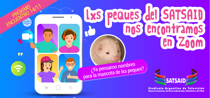 SE VIENE EL PRIMER ENCUENTRO DE NOVIEMBRE DE LXS PEQUES DEL SATSAID 